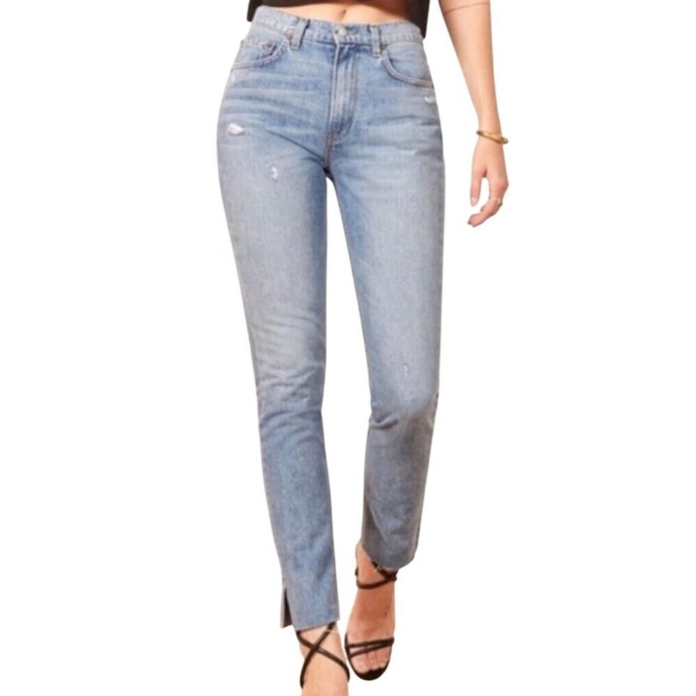 Women's - Reformation Julia High Cigarette Jeans, Size 27